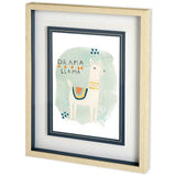 Llama Squad II by June Erica Vess a Framed Art Print Matted under Glass from Mercana - Luna Furniture