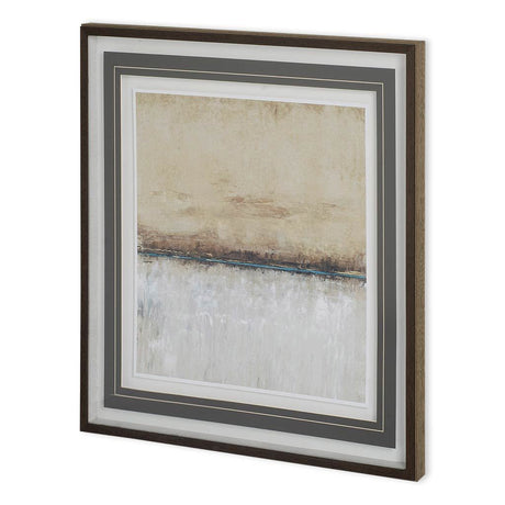 Blue Line I by Tim OToole a Framed Art Print Matted under Glass from Mercana - Luna Furniture