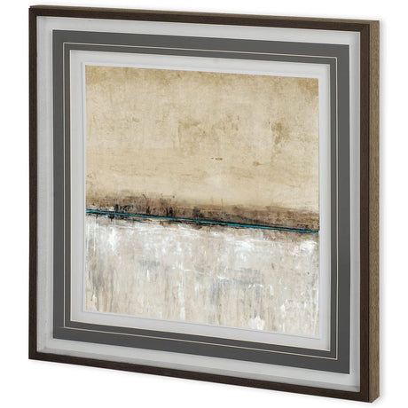 Blue Line II by Tim OToole a Framed Art Print Matted under Glass from Mercana - Luna Furniture