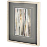 Color Ripple I by Lisa Ridgers a Framed Art Print Matted under Glass from Mercana - Luna Furniture