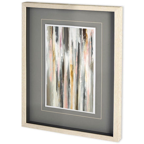 Color Ripple II by Lisa Ridgers a Framed Art Print Matted under Glass from Mercana - Luna Furniture