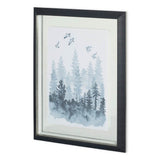 Sierra Vista I by Naomi McCavitt a Hand Embellished Textured Framed Art Print Matted under Glass from Mercana - Luna Furniture