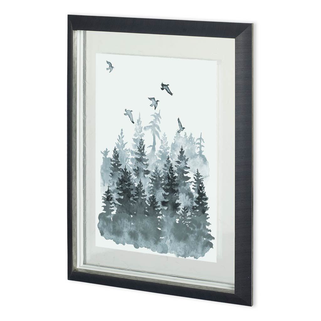 Sierra Vista II by Naomi McCavitt a Hand Embellished Textured Framed Art Print Matted under Glass from Mercana - Luna Furniture