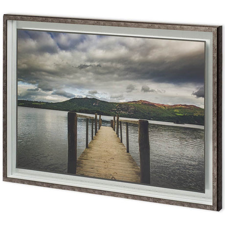 Run by Joe Reynolds a Hand Embellished Textured Framed Photo Art Print Matted under Glass from Mercana - Luna Furniture