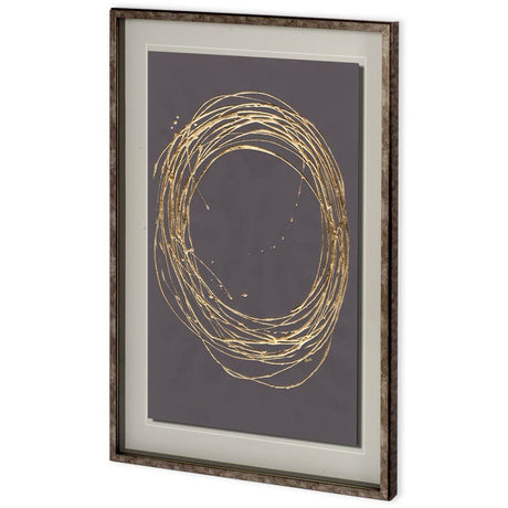 Circle by Studio M a Framed Art Print Matted under Glass from Mercana - Luna Furniture