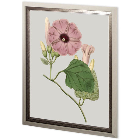 Custom Floral Gems IV by Ferdos Maleki Hand Embellished Textured Framed Art Print Matted under Glass from Mercana - Luna Furniture