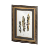 A light Touch I by Rebecca Meyers a Hand Embellished Textured Framed Art Print Matted under Glass from Mercana - Luna Furniture