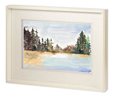 Evergreen View by Lora Gold a Hand Embellished Textured Framed Art Print Matted under Glass from Mercana - Luna Furniture