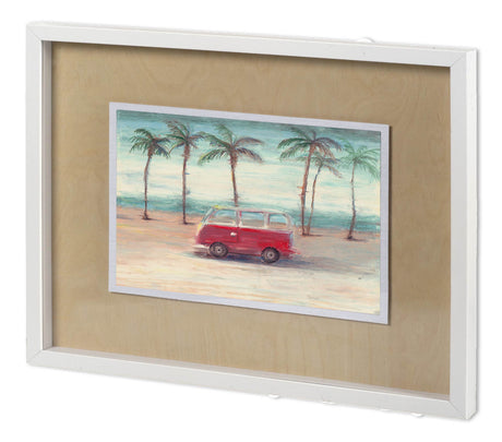 Summer Day II by Mercana Studio a Hand Embellished Textured Framed Art Print Matted under Glass from Mercana - Luna Furniture
