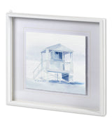 On Beach I by Mercana Studio a Hand Embellished Textured Framed Art Print Matted under Glass from Mercana - Luna Furniture