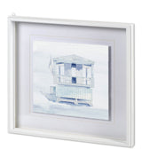 On Beach II by Mercana Studio a Hand Embellished Textured Framed Art Print Matted under Glass from Mercana - Luna Furniture