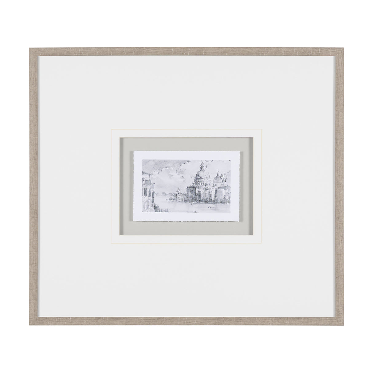 Water Side II by PanPan a Framed Art Print Matted under Glass from Mercana - Luna Furniture