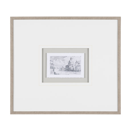 Water Side II by PanPan a Framed Art Print Matted under Glass from Mercana - Luna Furniture