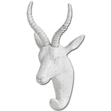 Dugaleon VII White Ibex Coat Hook from Mercana - Luna Furniture