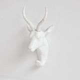 Dugaleon VII White Ibex Coat Hook from Mercana - Luna Furniture