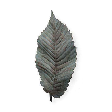Brattea 16H Large Metal Leaf Wall Art from Mercana - Luna Furniture