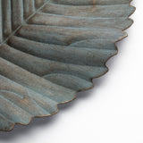 Brattea 16H Large Metal Leaf Wall Art from Mercana - Luna Furniture
