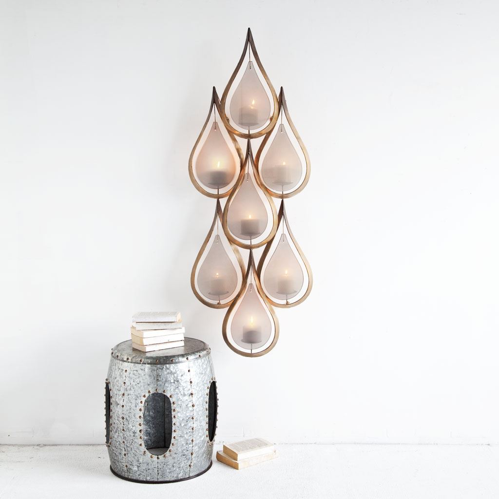 Edidon Wall Candle Holder from Mercana - Luna Furniture