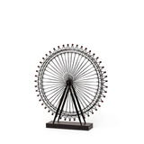 London Eye 3L x 25W Black Metal London Eye Replica from Mercana - Luna Furniture