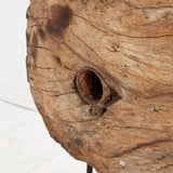 Incana 20L x 4W Natural Brown Reclaimed Wood Wheel Object from Mercana - Luna Furniture