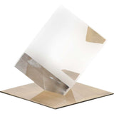 Lareina I Small 4L x 4W Clear Glass Cube from Mercana - Luna Furniture