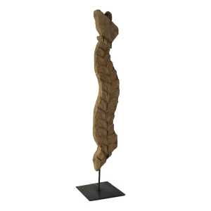 Negundo III 6L x 7W Brown Wooden Decor Object from Mercana - Luna Furniture