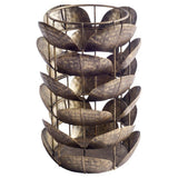 Henley I Small Bronze Metal Decorative Table Candle Holder from Mercana - Luna Furniture