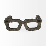 Elliot 13L x 14W Brown Wooden Eyeglasses from Mercana - Luna Furniture