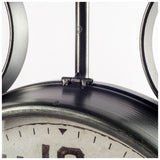 Lindsay 19" Round Large Industrial Wall Clock from Mercana - Luna Furniture