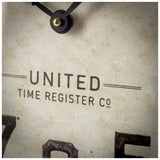 Lindsay 19" Round Large Industrial Wall Clock from Mercana - Luna Furniture