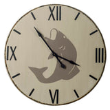 Langara 38.5" Round Oversize Lakeside Wall Clock from Mercana - Luna Furniture