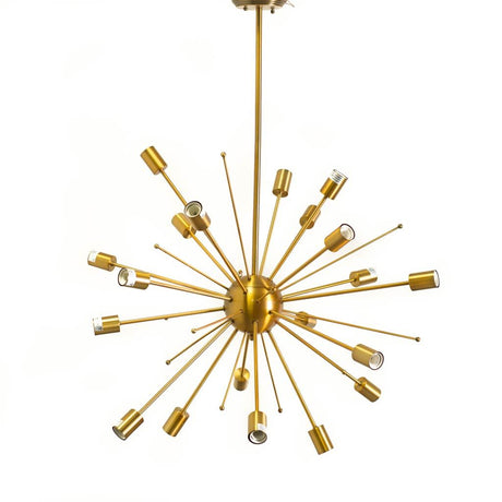 Edisonna II (38"D) Gold Sputnik Twenty Bulb Chandelier from Mercana - Luna Furniture