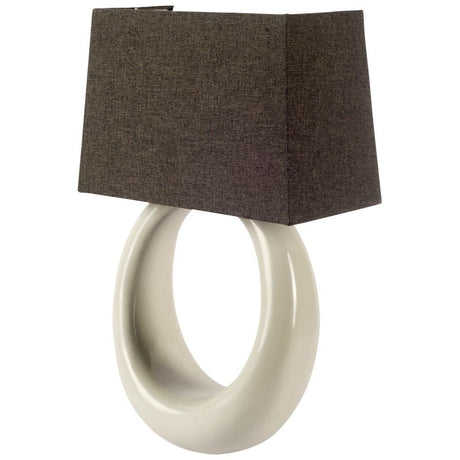 Scarlett II 6x19 Gray Base & Shade Wall Sconce from Mercana - Luna Furniture