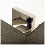 Scarlett II 6x19 Gray Base & Shade Wall Sconce from Mercana - Luna Furniture