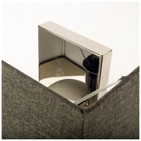 Scarlett II 6x19 Gray Base & Shade Wall Sconce from Mercana - Luna Furniture