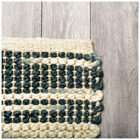 Deakin 8 x 10 Multi-Colored Jute Hand Woven Rug from Mercana - Luna Furniture