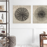 Cross Cut III (MC) by Mercana Studio a Hand Embellished Textured Canvas from Mercana - Luna Furniture