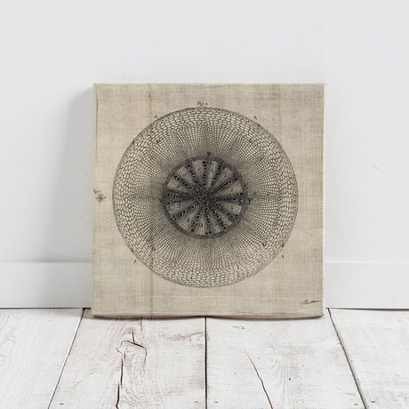 Cross Cut IV (MC) by Mercana Studio a Hand Embellished Textured Canvas from Mercana - Luna Furniture