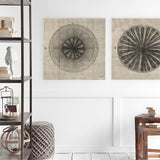 Cross Cut IV (MC) by Mercana Studio a Hand Embellished Textured Canvas from Mercana - Luna Furniture