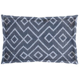 Boswell III 13 x 21 Blue Diamond Patterned Pillow Cover from Mercana - Luna Furniture