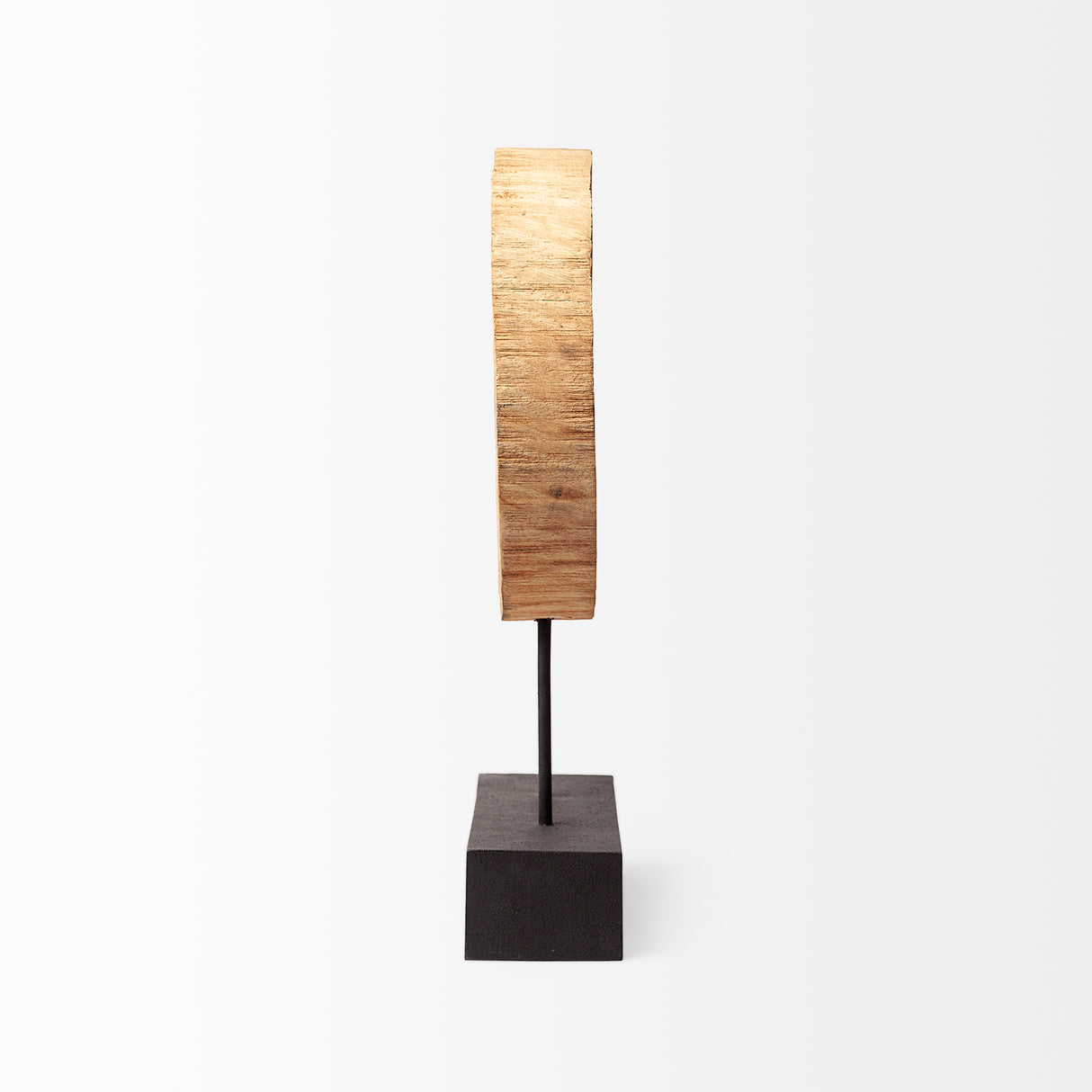 Ironwood II (Small) 13L x 4W Natural Wooden Circular Object from Mercana - Luna Furniture