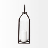 Kingston I Large Rustic Metal Framed Table Candle Holder from Mercana - Luna Furniture
