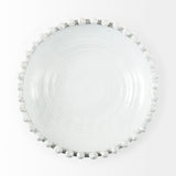 Basin 16" Round Off-White Glazed Decorative Bowl from Mercana - Luna Furniture