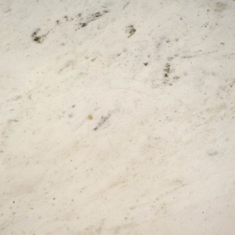 Veneto 40" Round White Marble Top with Black Metal Base Dining Table from Mercana - Luna Furniture