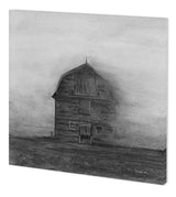 Barn House in Wind I by Mercana Studio a Hand Embellished Textured Canvas from Mercana - Luna Furniture