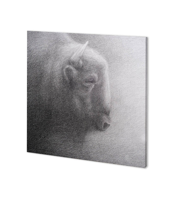 Wake Up in the Night II by Mercana Studio a Hand Embellished Textured Canvas