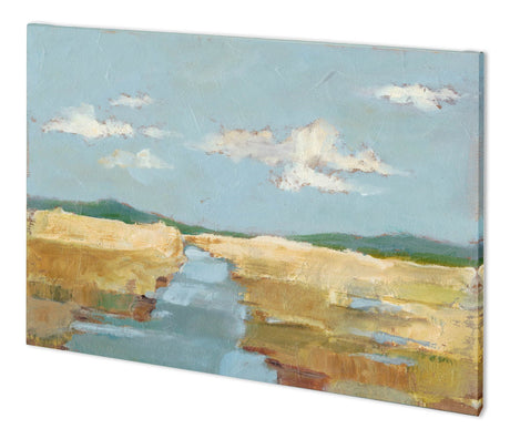 Summer Wetland II by Ethan Harper a Hand Embellished Textured Canvas from Mercana - Luna Furniture
