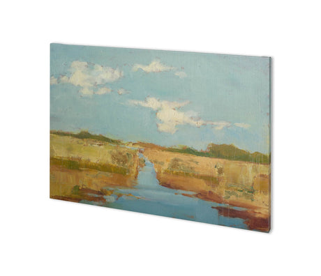Summer Wetland I by Ethan Harper a Hand Embellished Textured Canvas from Mercana - Luna Furniture