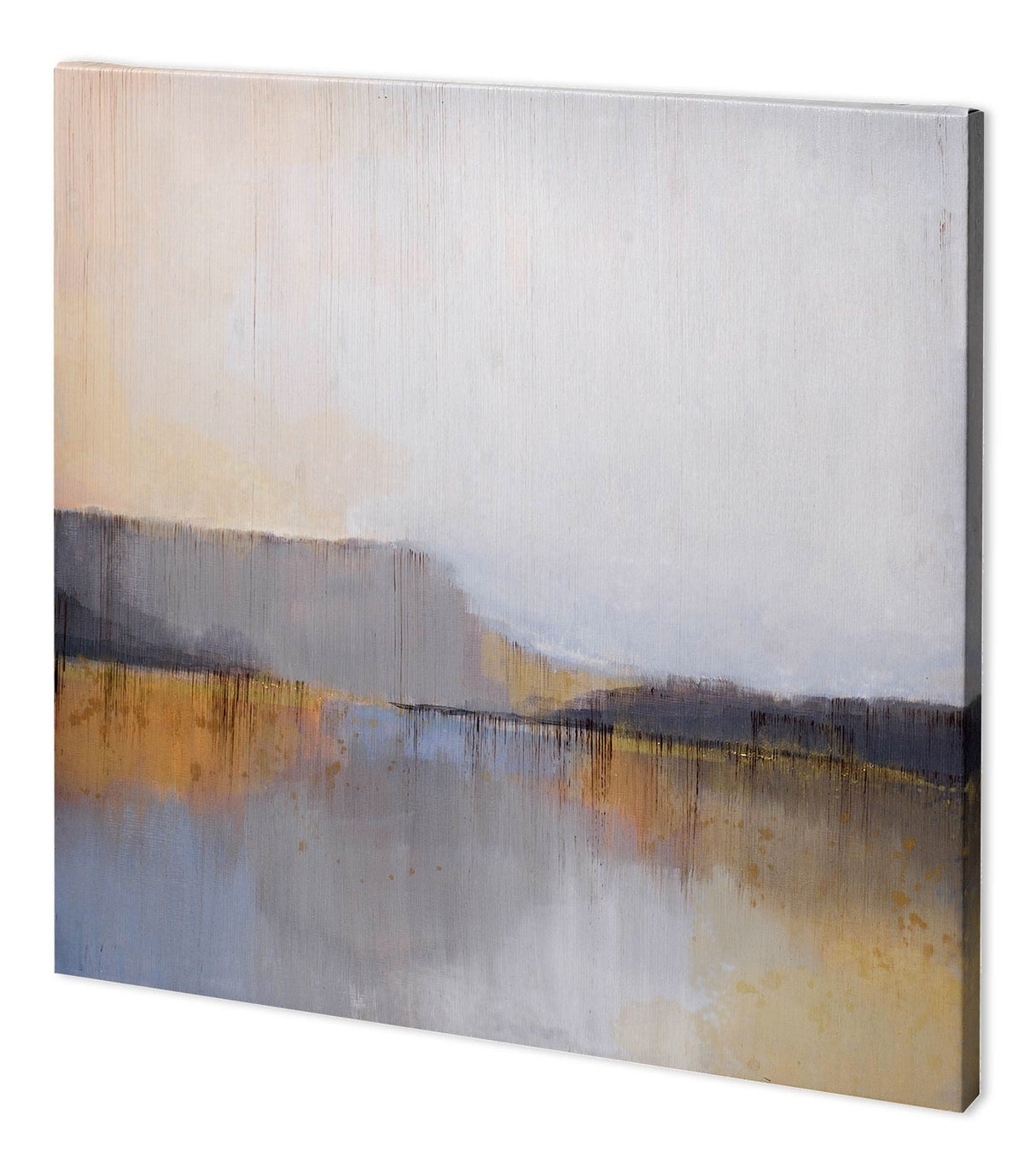 Grey Dunes I by Alison Jerry a Hand Embellished Textured Canvas from Mercana - Luna Furniture