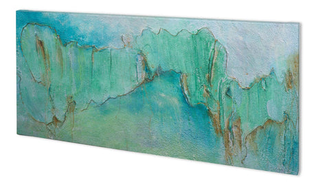 Break Through I by Sheila Finch a Hand Embellished Textured Canvas from Mercana - Luna Furniture